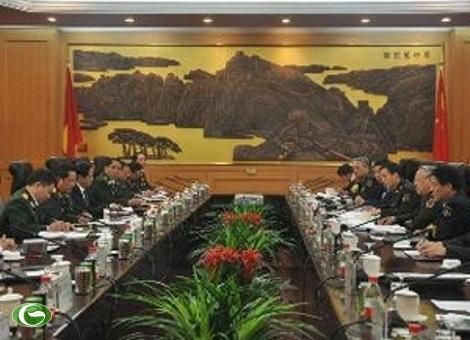 คณะผู้แทนกองทัพประชาชนเวียดนามเยือนประเทศจีน